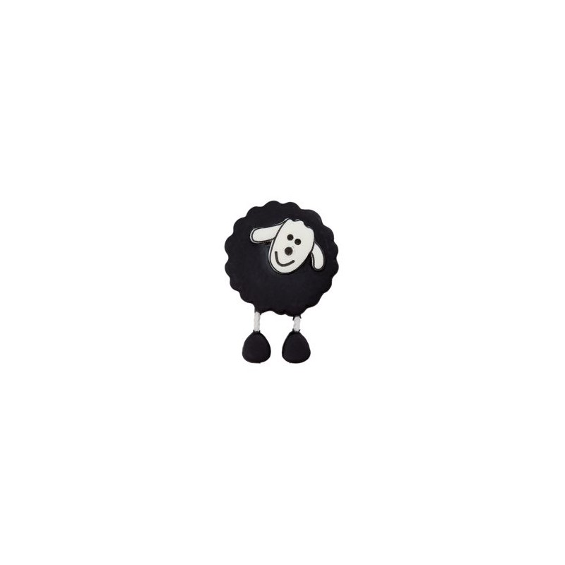 Bouton  Mouton noir
