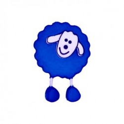 Bouton Mouton bleu roy