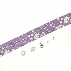Kit bracelet Liberty Capel violet