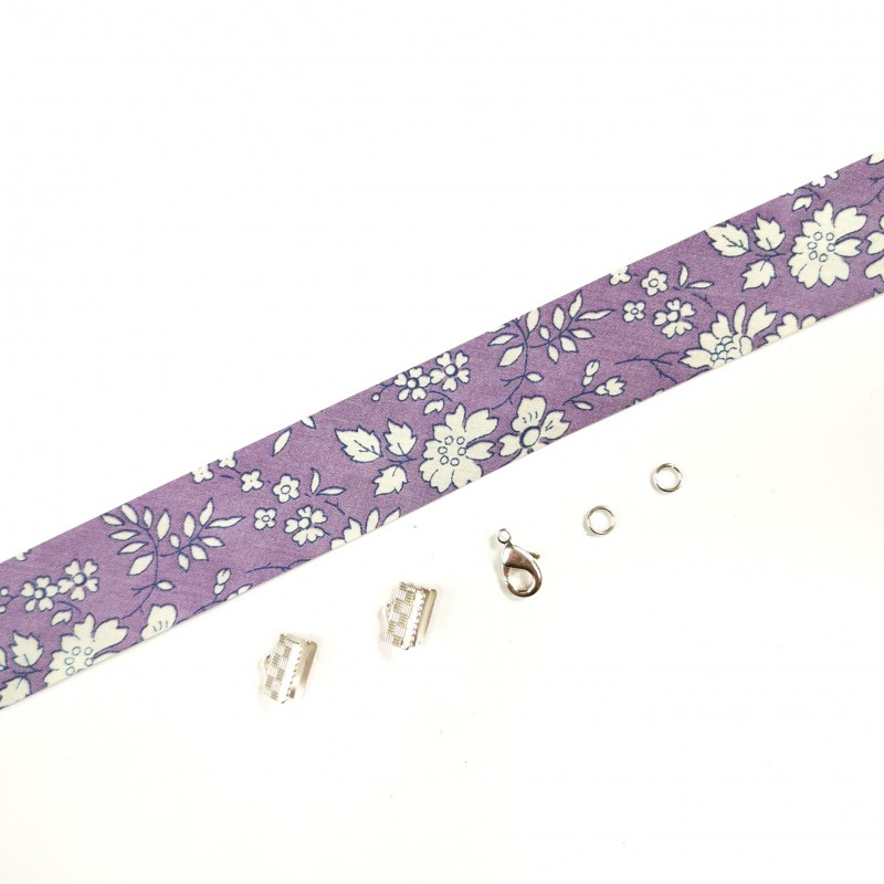Kit bracelet Liberty Capel violet
