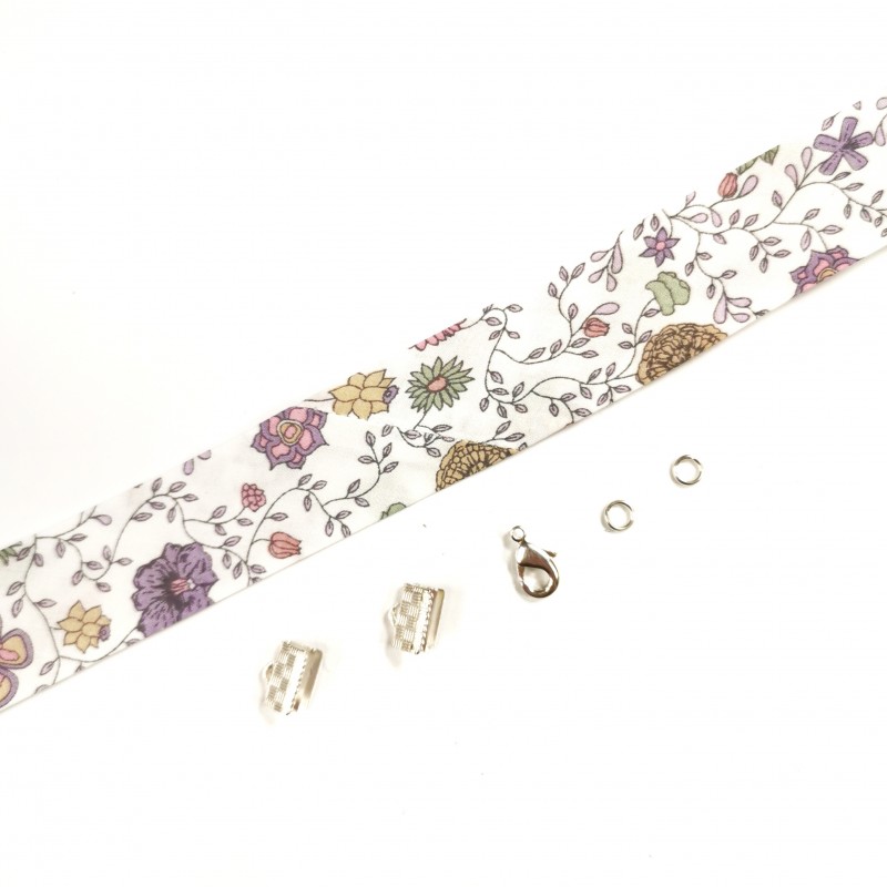 Kit bracelet Liberty Flora fusion violet